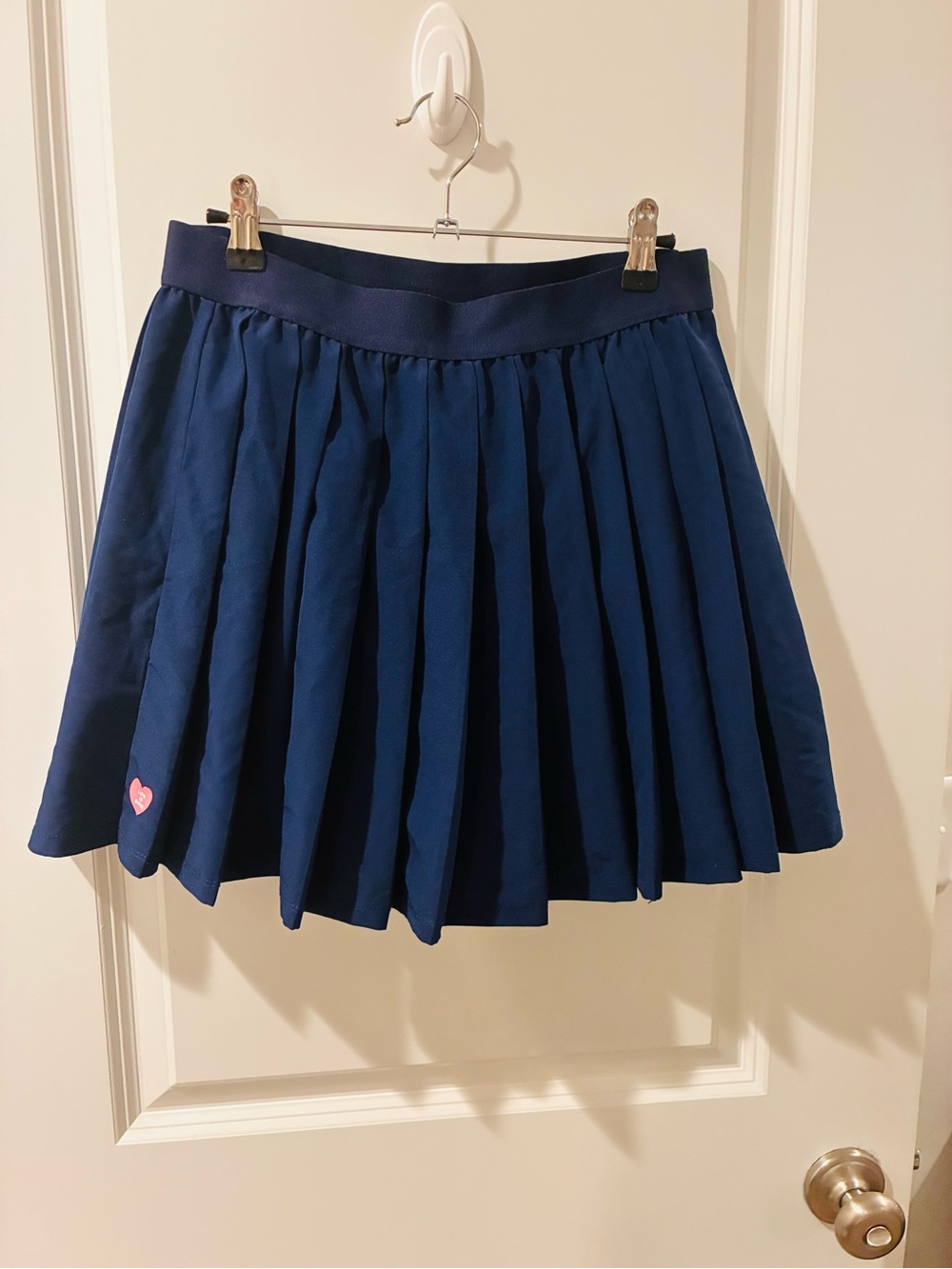 Life is Good/Pleated Navy Mini Skirt - Women